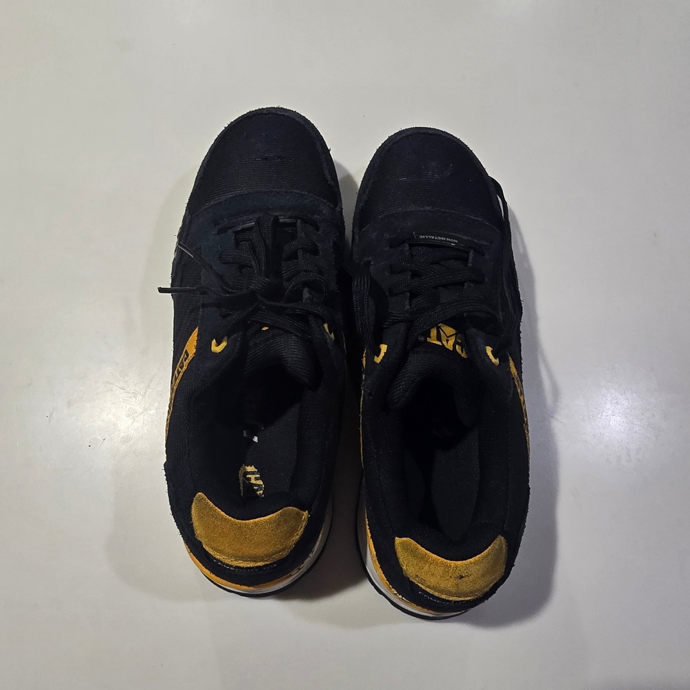 Caterpillar Streamline 2.0 Composite Toe Work Shoes Black Yellow Womens 7.5